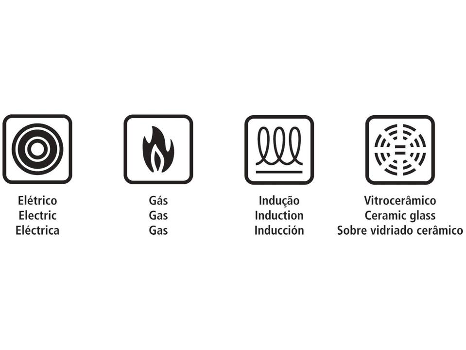 Panela Tramontina Inox 1,4L 16cm com Tampa - 5