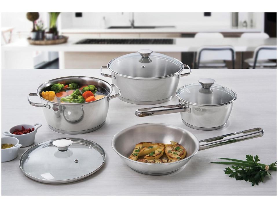 Panela Tramontina Inox 1,5L 16cm - 2