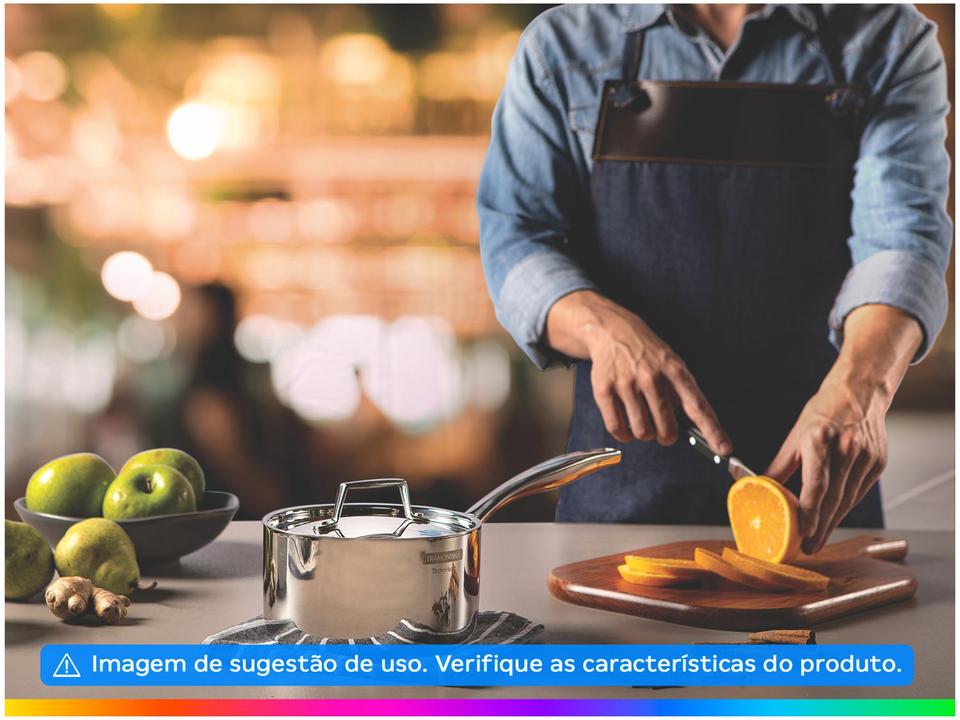 Panela Tramontina Inox 20cm 3,1L Grano - 1