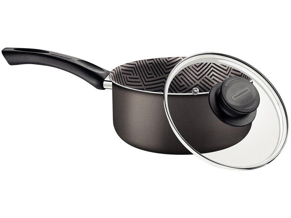 Panela Tramontina Paris Antiaderente de Alumínio Chumbo 16cm - 2