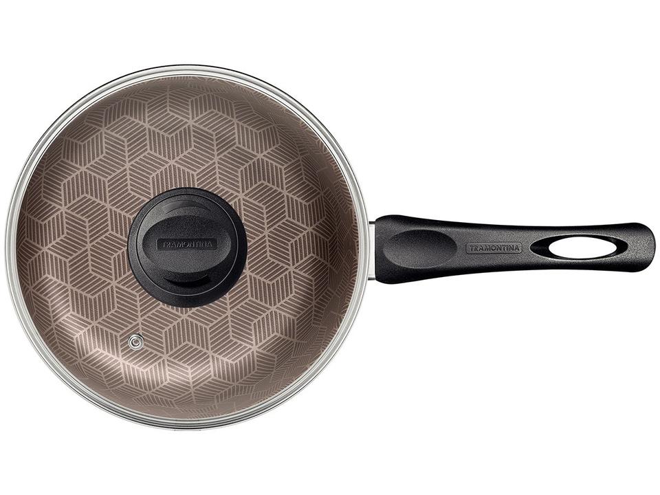 Panela Tramontina Paris Antiaderente de Alumínio Vermelho 16cm - 3