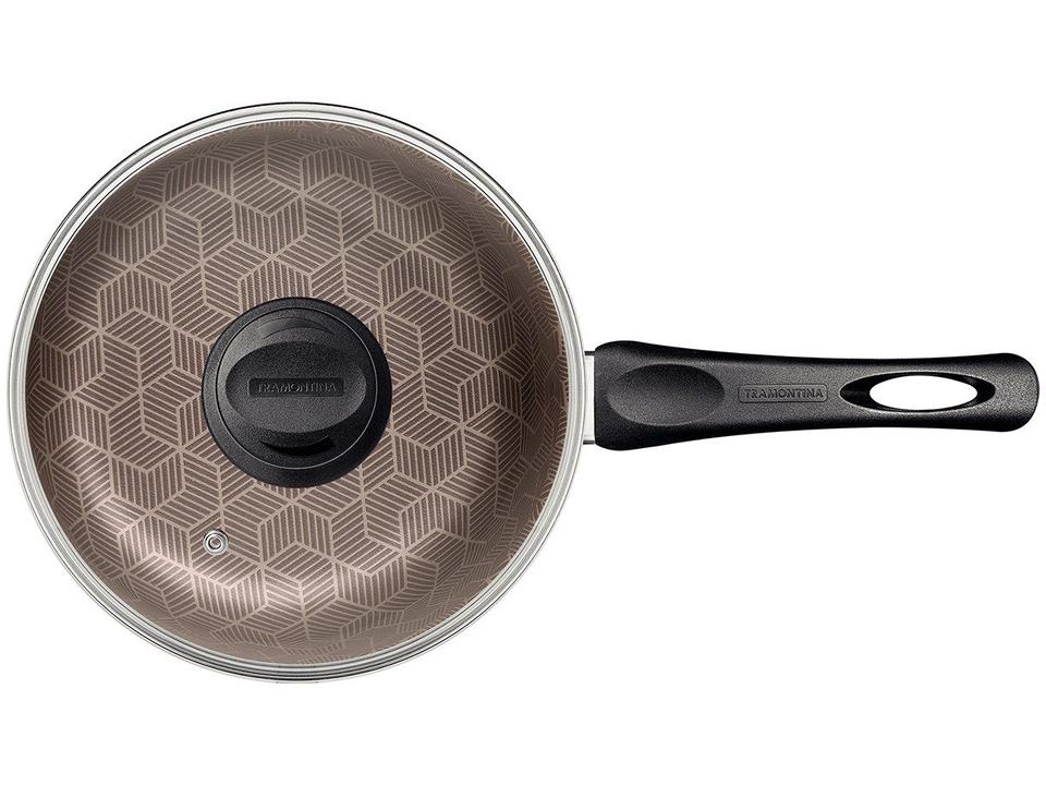 Panela Tramontina Paris Antiaderente de Alumínio Vermelho 16cm - 3