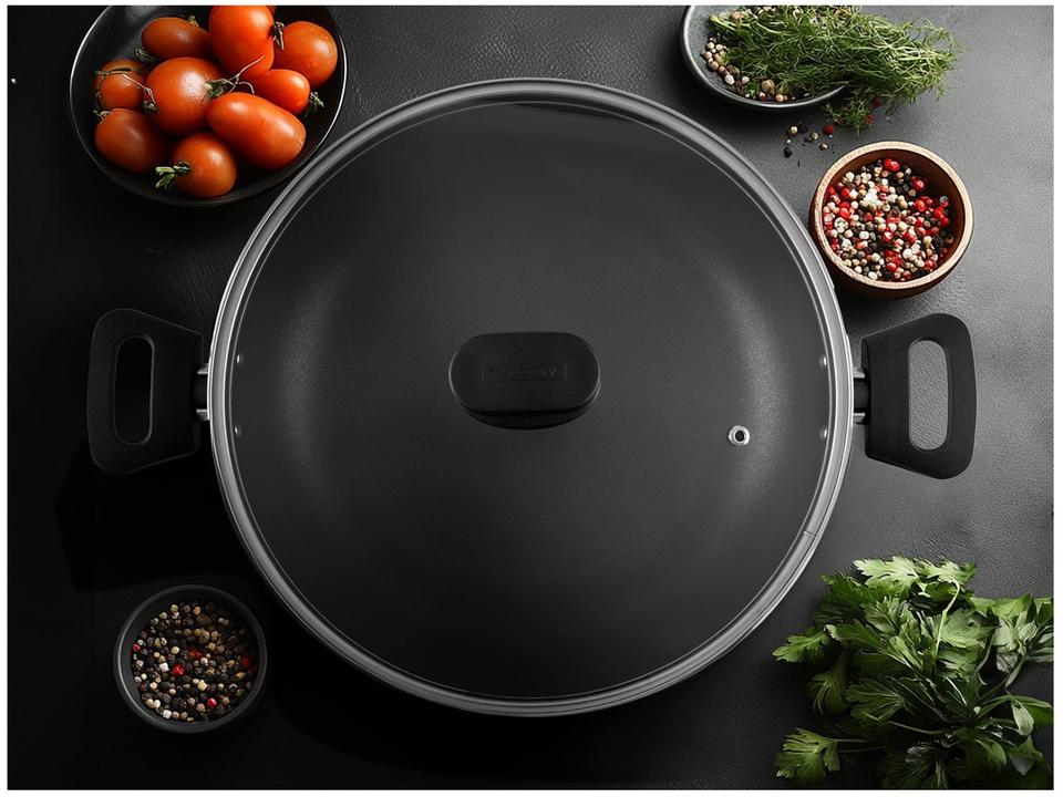 Panela Wok Antiaderente Tramontina de Alumínio - 1