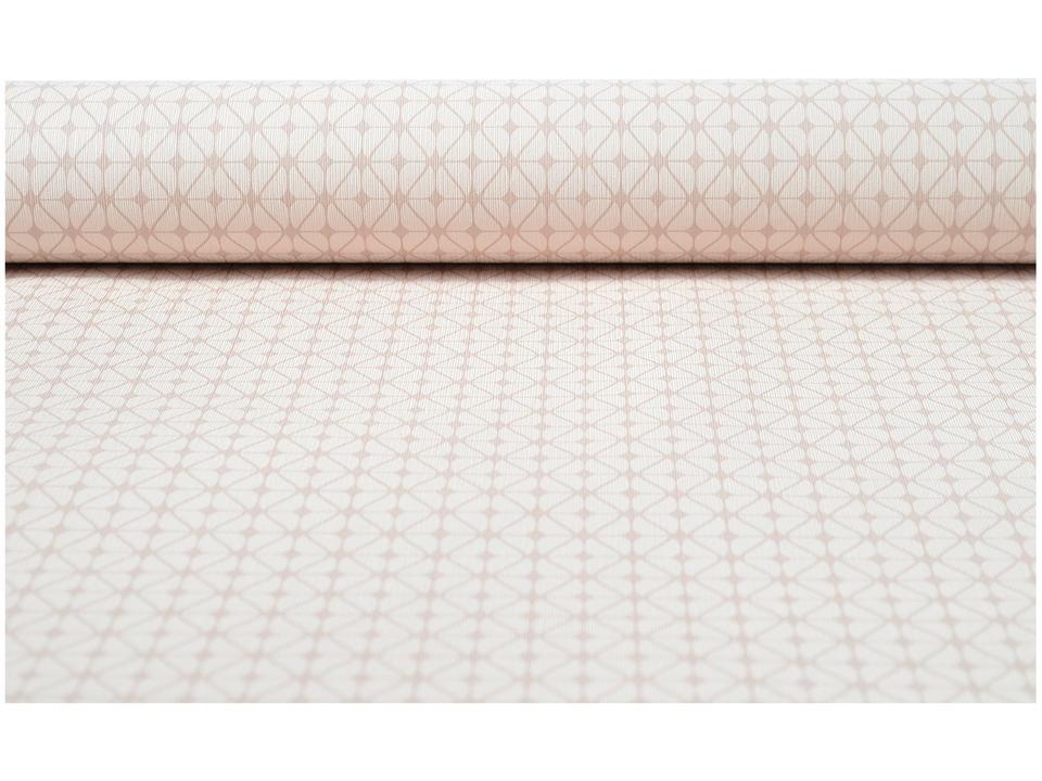 Papel de Parede Bege Claro Geométrico - 2