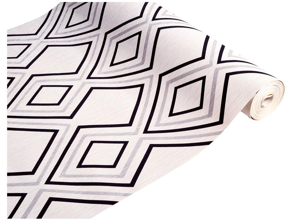 Papel de Parede Geométrico Vinílico - 4