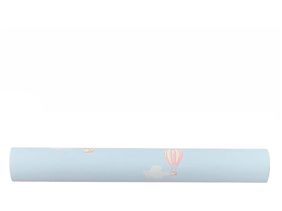 Papel de Parede Infantil Creme Balões Vinílico - Evolux 53x1000cm - 5