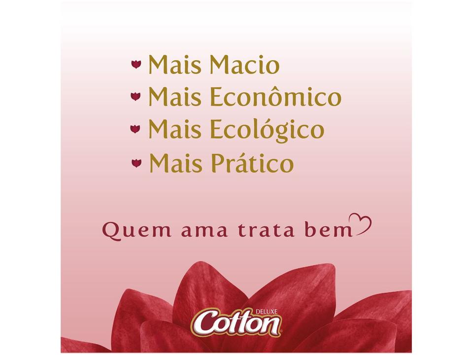 Papel Higiênico Folha Dupla Cotton Neutro Deluxe 24 Rolos 30m - 4