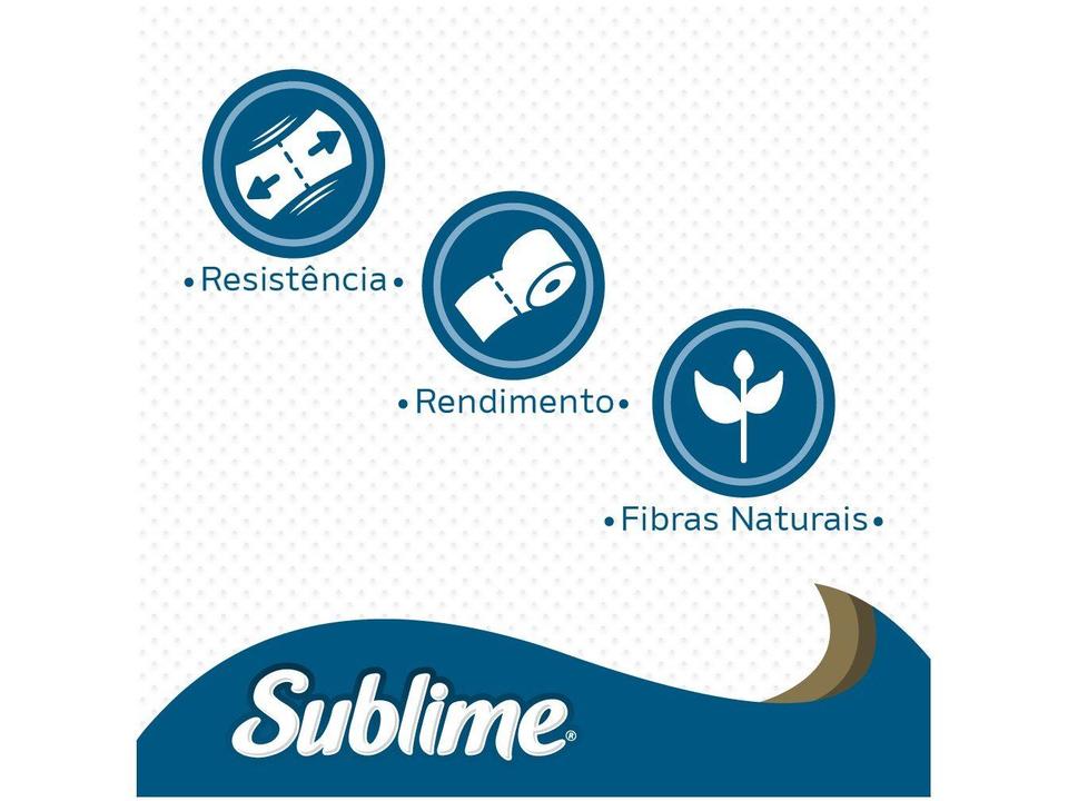 Papel Higiênico Folha Dupla Sublime Softys 24 Rolos 30m - 1