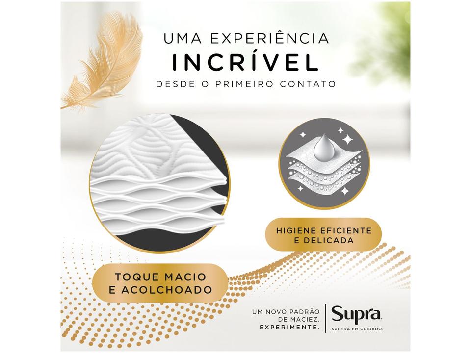Papel Higiênico Folha tripla Bracell Supra 24 Rolos 20m - 3