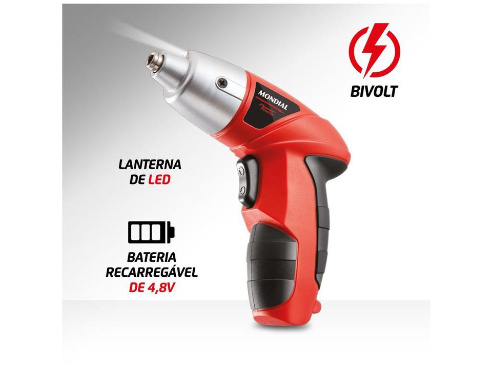 Parafusadeira Elétrica Mondial FPF-05 - 4