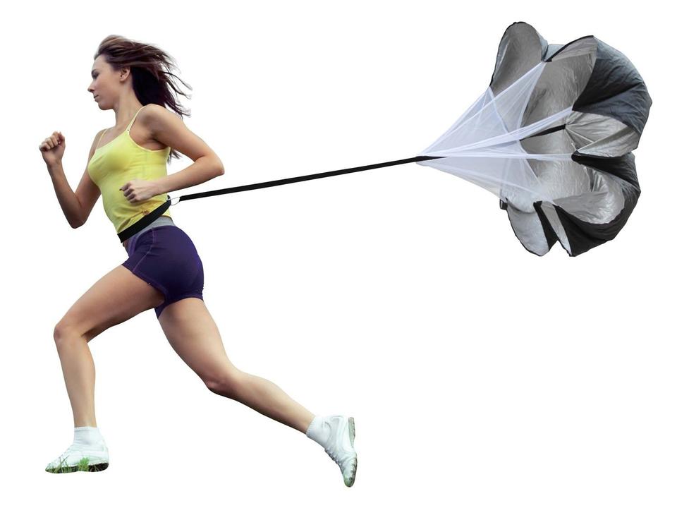 Paraquedas para Resistência em Corridas - 1