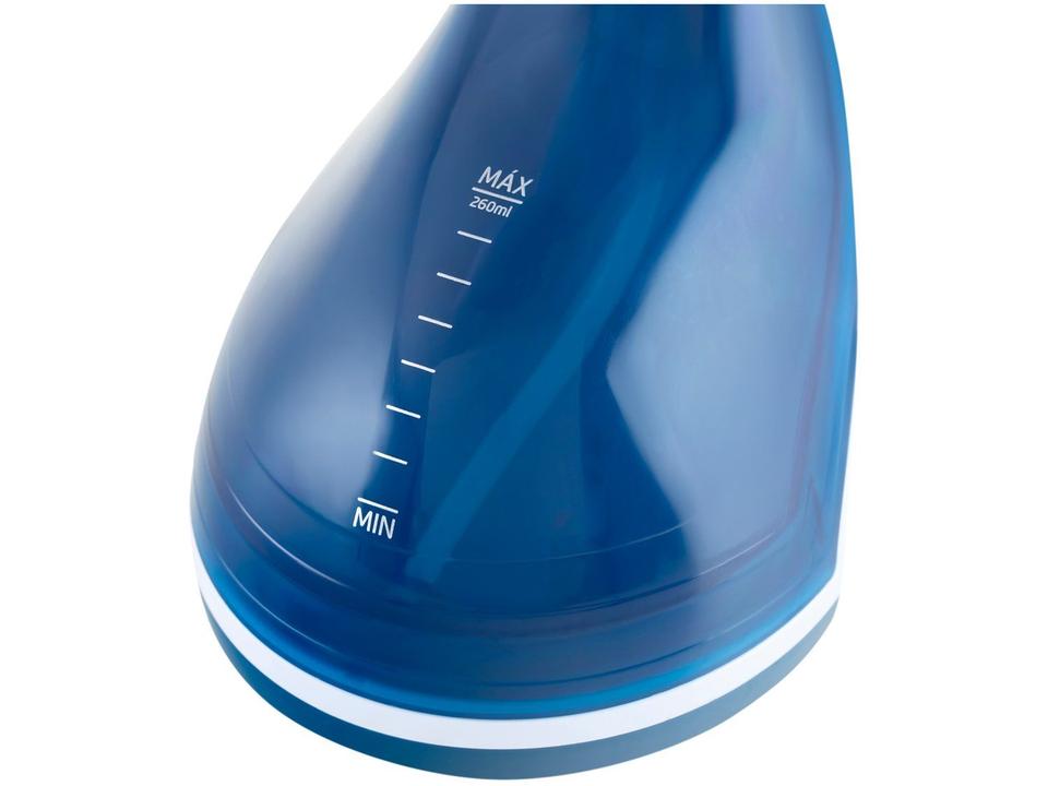 Passadeira a Vapor Mondial Portátil 260ml 1270W Branco e Azul Fast Steam VP-09 - 13