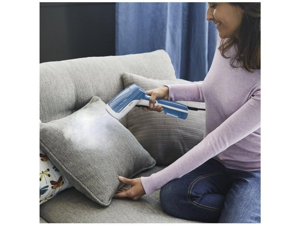 Passadeira a Vapor Portátil Arno Steam Minute HS61 70ml 1300W Branca e - 13