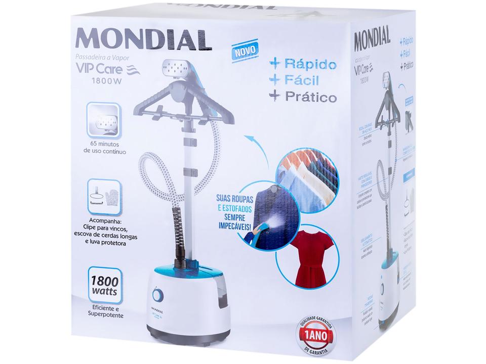 Passadeira a Vapor Portátil Mondial Vip Care - 15