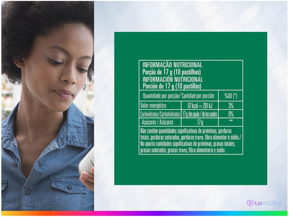 Pastilha Garoto Hortelã Caixa com 40 Unidades de 17g - 1