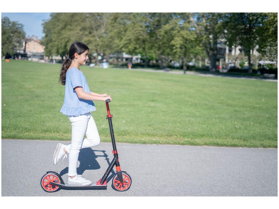 Patinete 2 Rodas Globber NL 205 Dobrável até 100kg Vermelho - 2