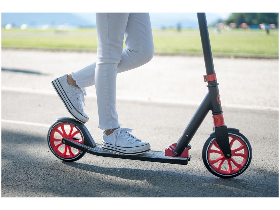 Patinete 2 Rodas Globber NL 205 Dobrável até 100kg Vermelho - 3