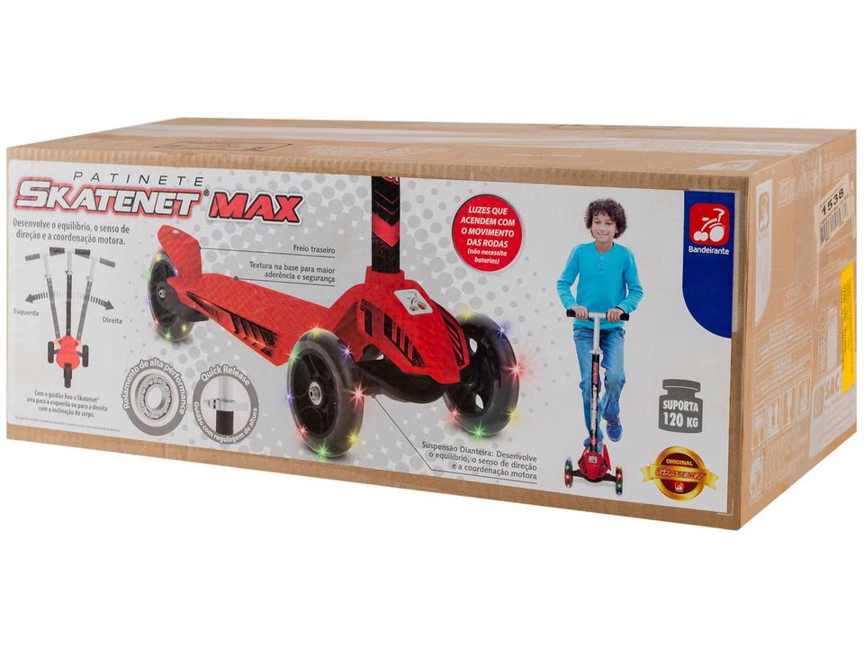 Patinete 3 Rodas Skatenet Max com LED - 9