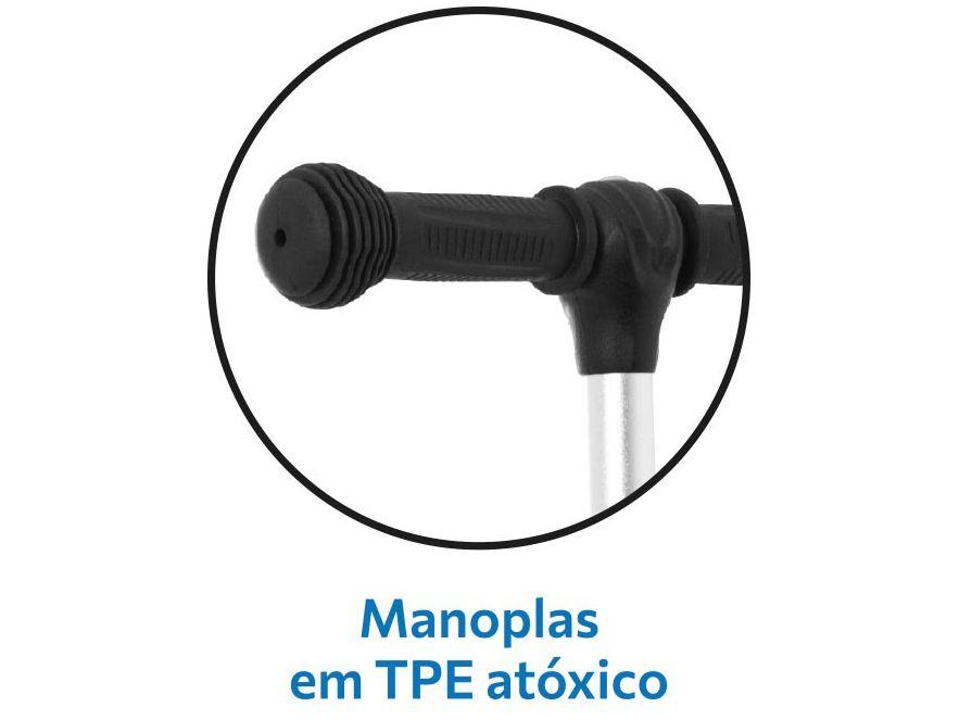 Patinete Infantil 3 Rodas Bandeirante Skatenet LED Pro Preto e Verde - 6