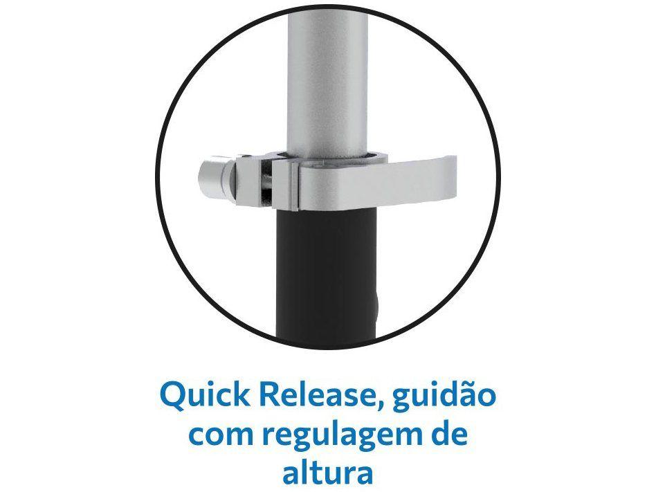 Patinete Infantil 3 Rodas Bandeirante Skatenet Max LED Pink - 3