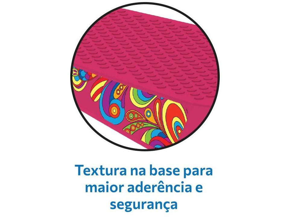 Patinete Infantil 3 Rodas Bandeirante Skatenet Max LED Pink - 6