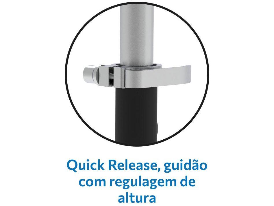 Patinete Infantil 3 Rodas Bandeirante Skatenet Max LED Pink - 3