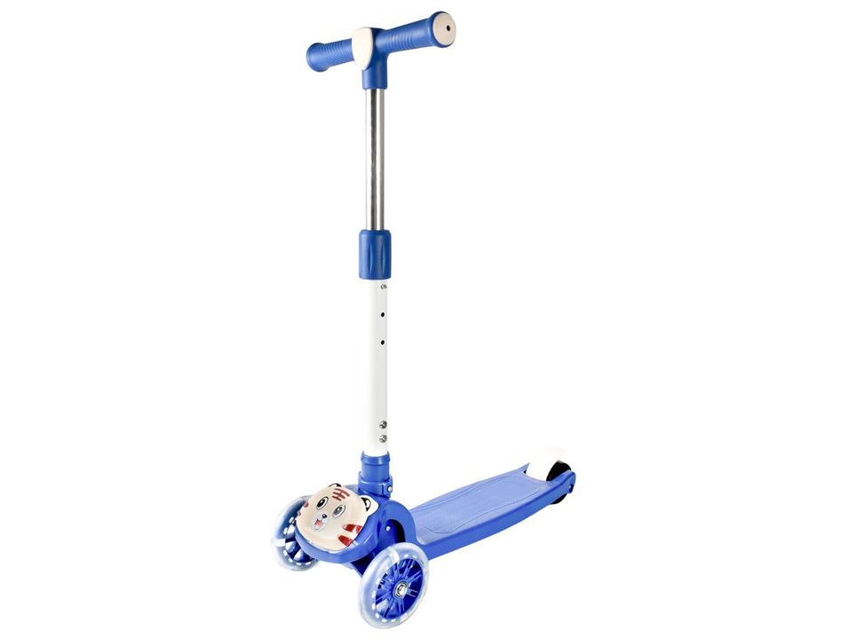 Patinete Infantil 3 Rodas Gato Ascensus Trading Lullie Sport Azul e Branco - 2