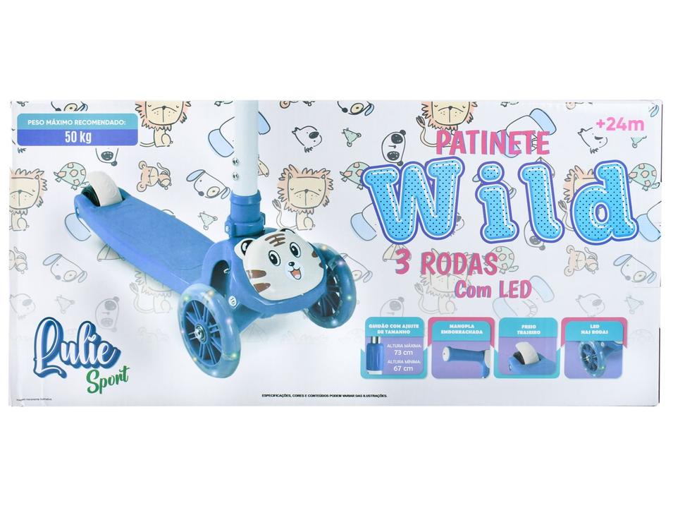 Patinete Infantil 3 Rodas Gato Lullie Sport - 7