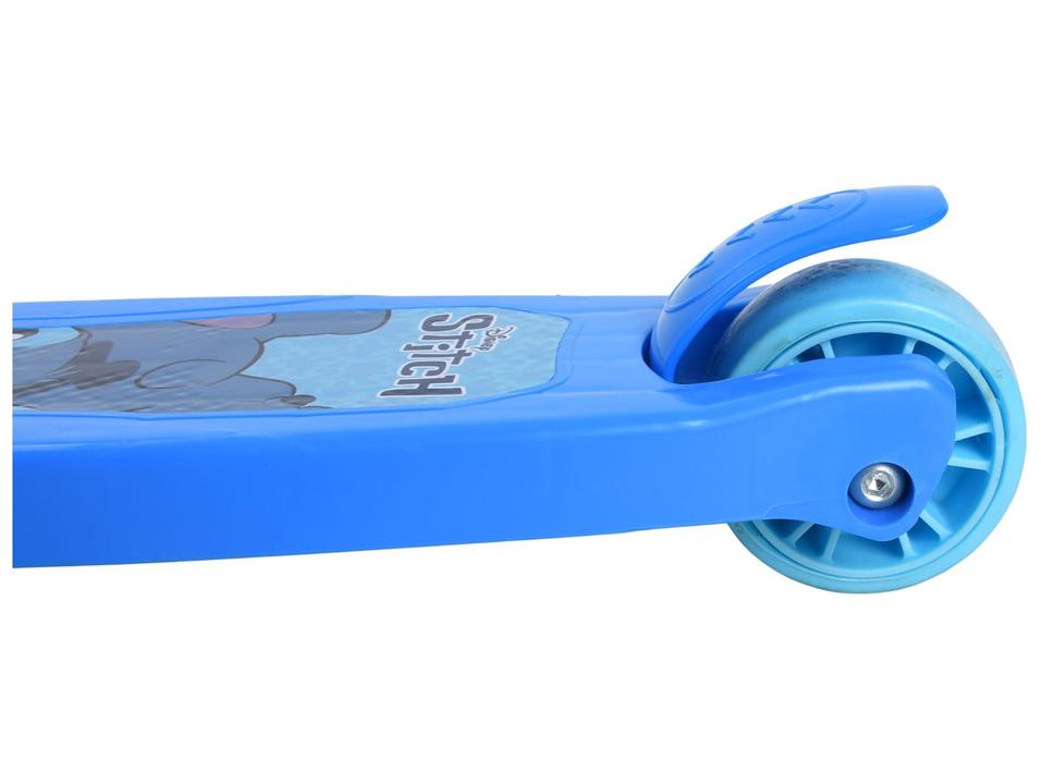 Patinete Infantil 3 Rodas Stitch Disney Azul - 5