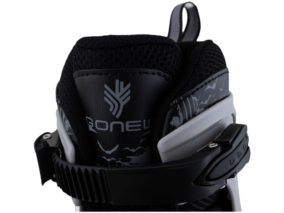 Patins In Line Gonew Fitness Abec 9 Preto - 11