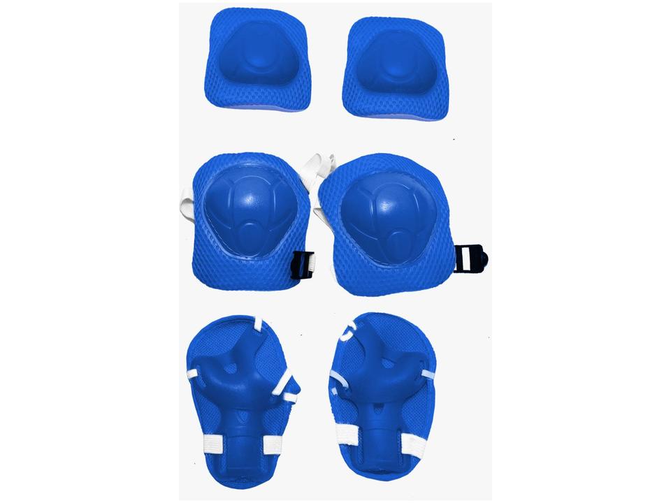 Patins in Line Infantil 4F Import Azul - 3