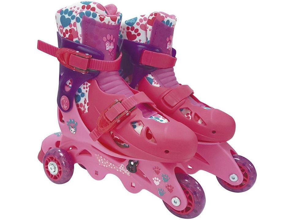 Patins In Line Infantil Barbie Fun - 1