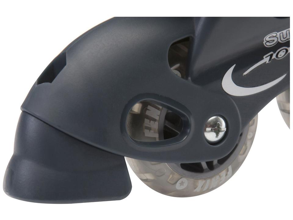 Patins in Line Infantil Fênix AD-01 Azul - 11