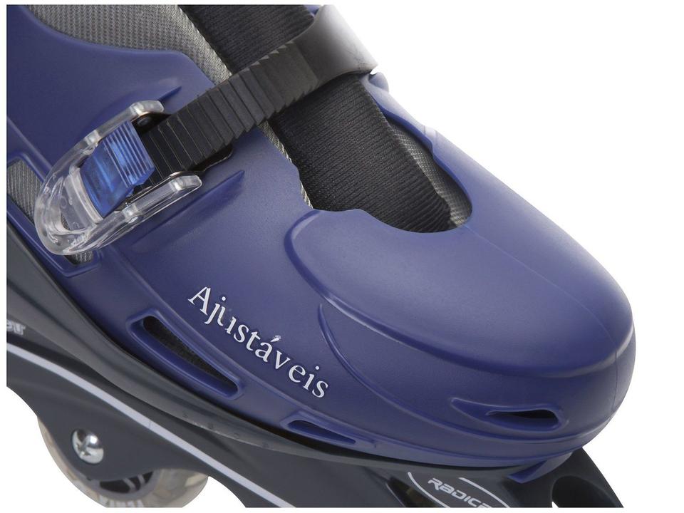 Patins in Line Infantil Fênix AD-01 Azul - 8