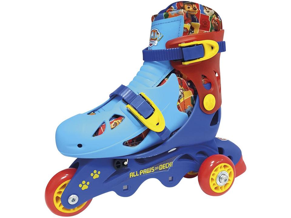 Patins In Line Infantil Fun Patrulha Canina com Acessórios - 2