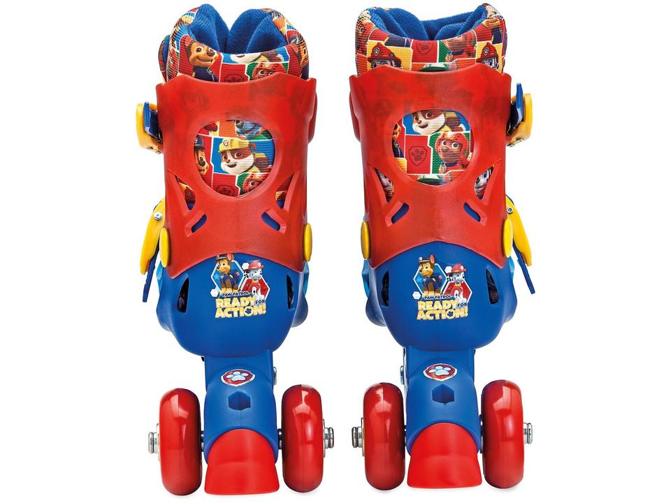 Patins In Line Infantil Fun Patrulha Canina com Acessórios - 6
