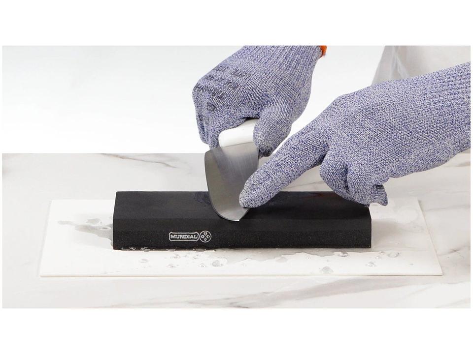 Pedra de Amolar Faca Dupla Face Mundial P200-050 - 1
