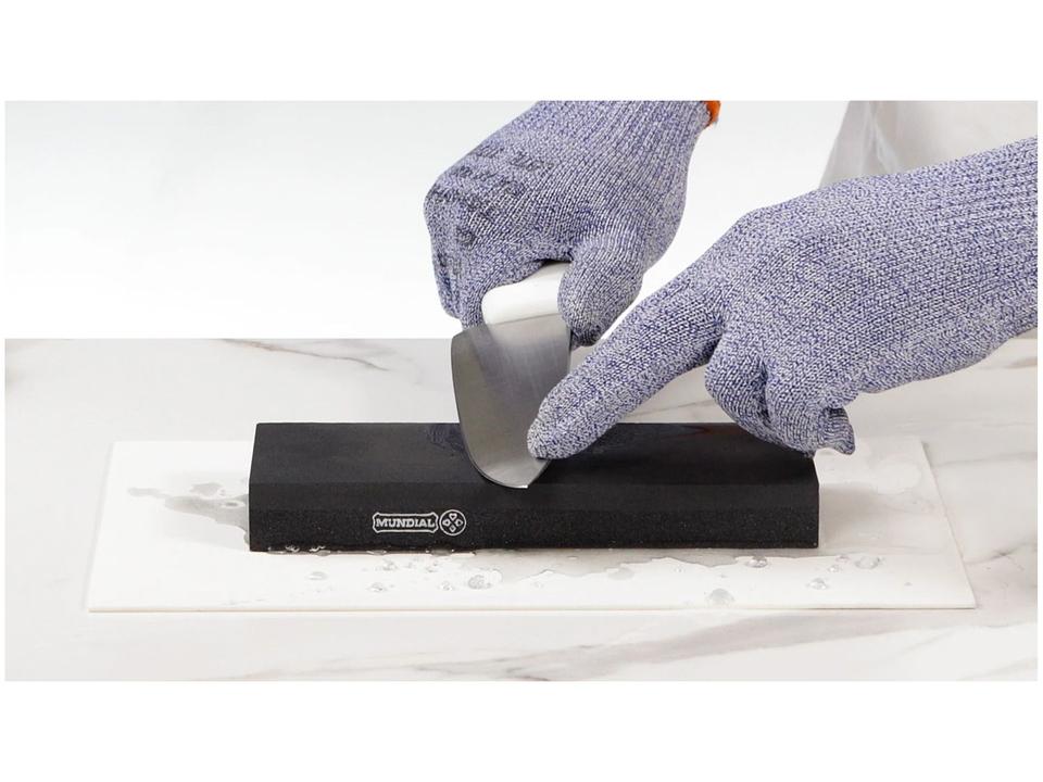 Pedra de Amolar Faca Dupla Face Mundial P200-050 - 1
