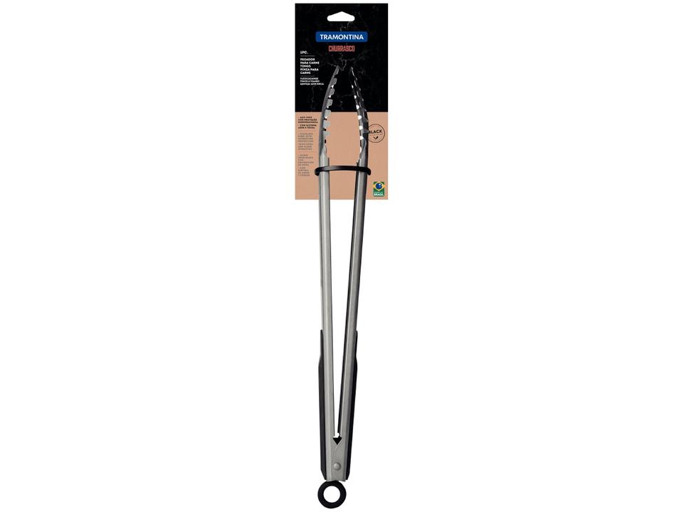 Pegador de Churrasco Inox com Trava Tramontina Black - 2