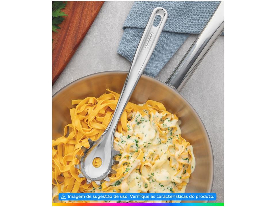 Pegador de Massa Inox Tramontina Extrata Prata - 1