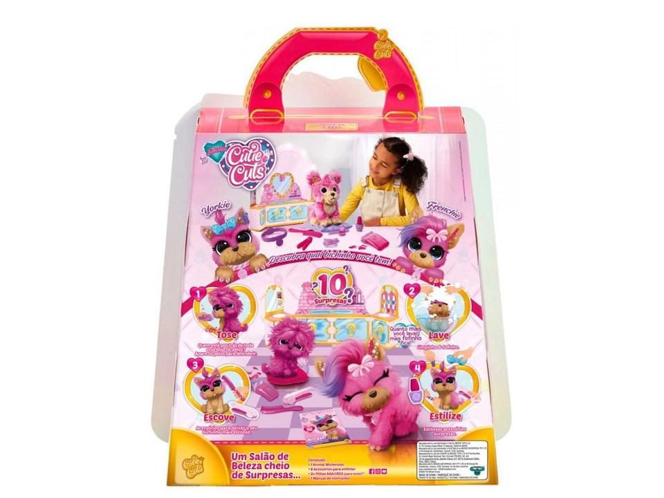 Pelúcia Adotados Cutie Cuts Salão de Beleza - 12