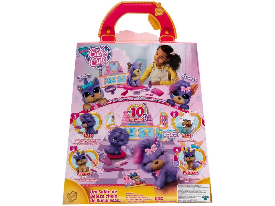 Pelúcia Adotados Cutie Cuts Salão de Beleza - 10