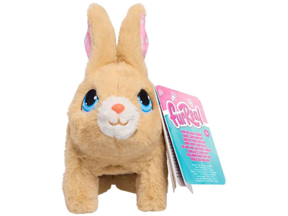 Pelúcia Coelho Fur Real Interativa Sunny Brinquedo - 4