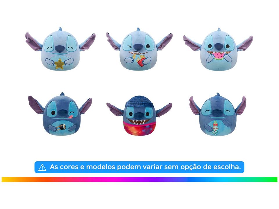 Pelúcia Disney Squishmallows Stitch - 1