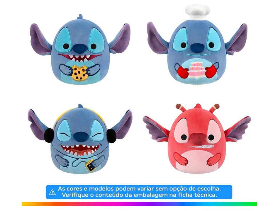 Pelúcia Disney Squishmallows Stitch - 1