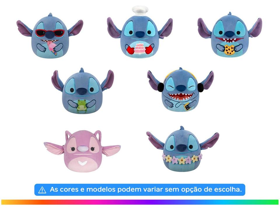 Pelúcia Disney Stitch Squishmallows - 1