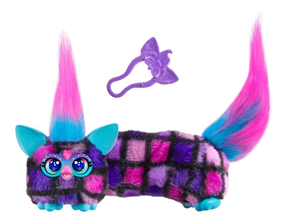 Pelúcia DJ Furby Furblet Emite Som Hasbro - 3