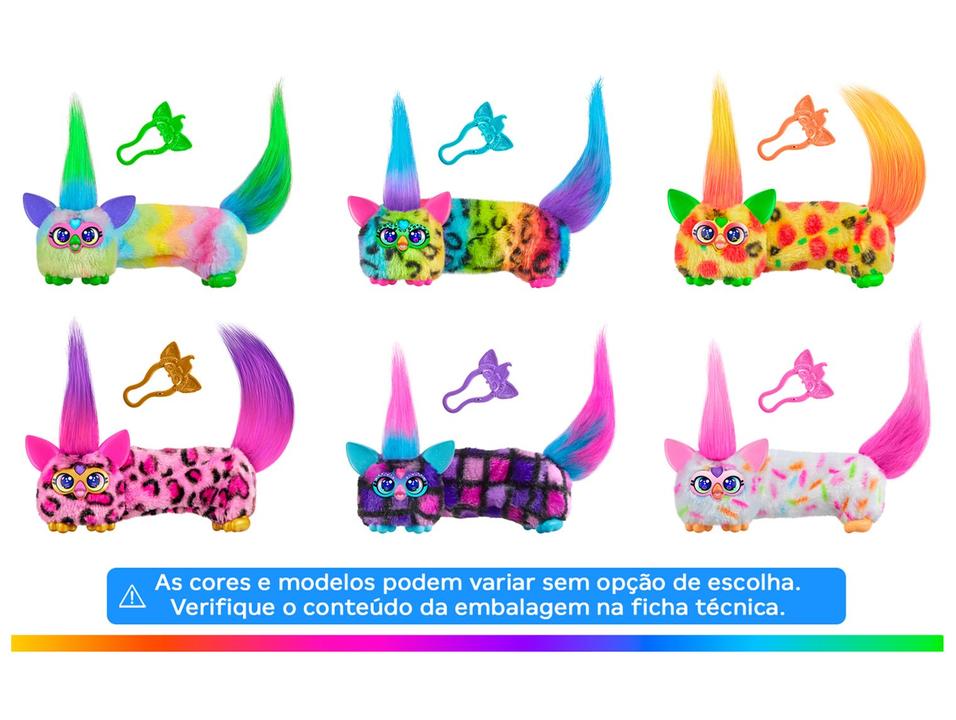 Pelúcia DJ Furby Furblet Emite Som Hasbro - 1