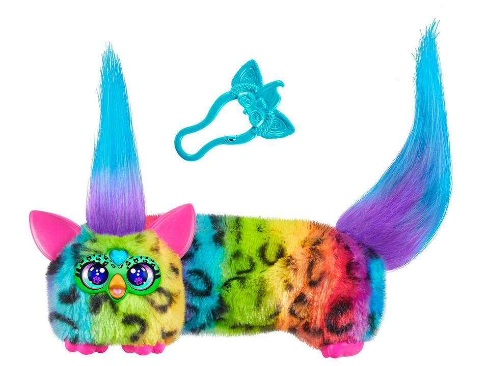 Pelúcia DJ Furby Furblet Emite Som Hasbro - 6