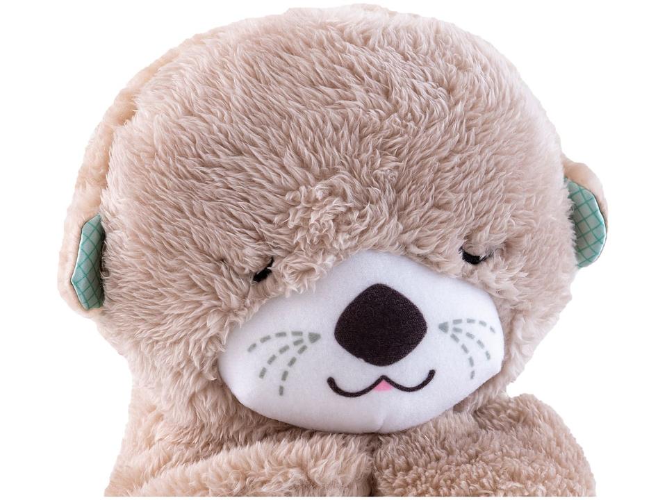 Pelúcia Fisher Price Lontra Doces Sonhos Emite Som - 3